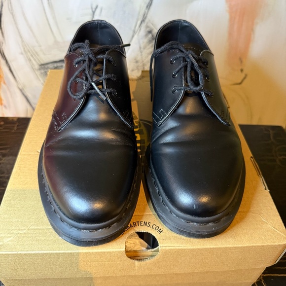 Dr. Martens 1461 MONO SMOOTH LEATHER OXFORD SHOES 8 Men’s - Picture 7 of 16